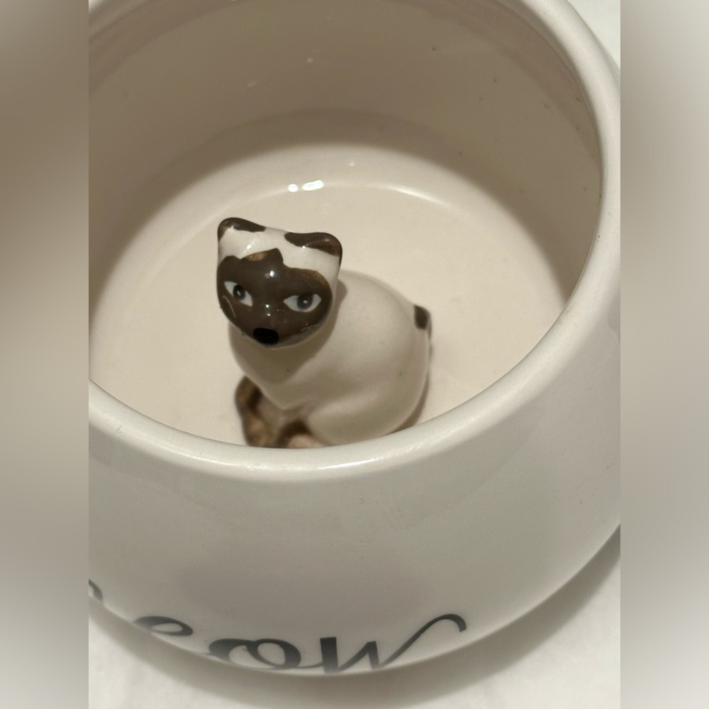 3D Cat Meow Coffee Mug Tea Cup by World Market Kitty Cat - Picture 7 of 7